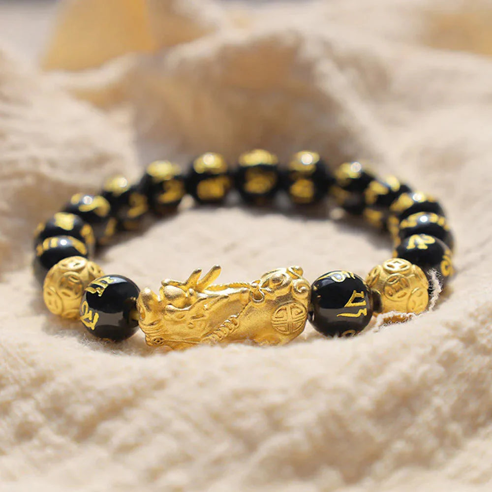 Feng-Shui-Armband mit Pixiu – Wohlstand & Fülle