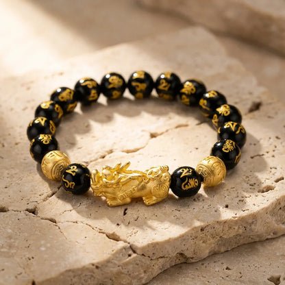 Feng-Shui-Armband mit Pixiu – Wohlstand & Fülle